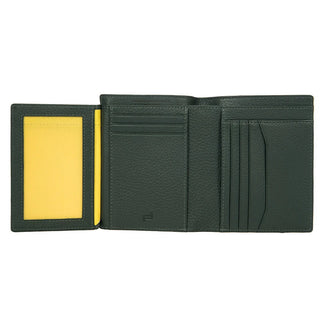 Portafoglio Business Vitello Martellato Color Verde