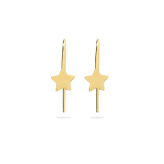 Orecchini Fabiani con stelle in oro giallo 9Kt - Fabiani Gioiellerie