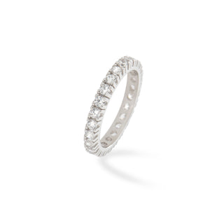 Anello Fabiani eternity in oro bianco 18Kt - Fabiani Gioiellerie