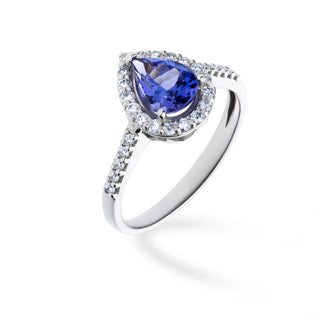 Anello Fabiani Con Tanzanite e Diamanti