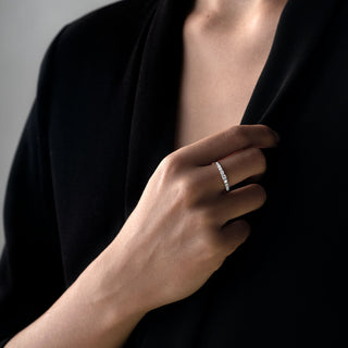 Anello Fabiani riviera con diamanti taglio brillante 0,31 Ct - Fabiani Gioiellerie