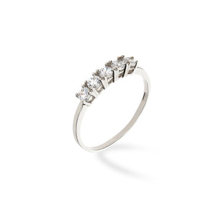 Anello Fabiani Riviera in Oro bianco 9KT