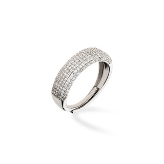 Anello Fabiani in argento 925 con Zirconi