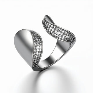 Anello Fabiani in argento 925 con Zirconi