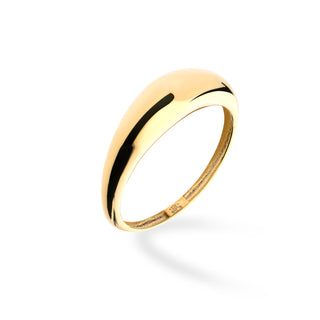 Anello Fabiani a fascia in oro giallo 9Kt