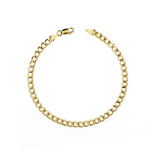 Bracciale Fabiani in oro giallo 9Kt maglia barbazzale - Fabiani Gioiellerie