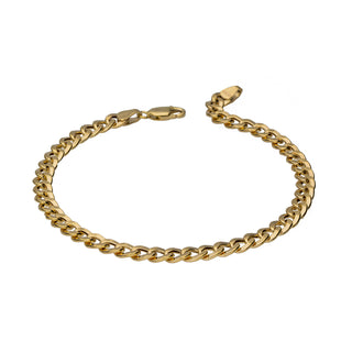 Bracciale Fabiani a catena in oro giallo 9Kt - Fabiani Gioiellerie