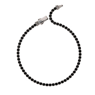Bracciale Fabiani tennis in argento 925 con zirconi