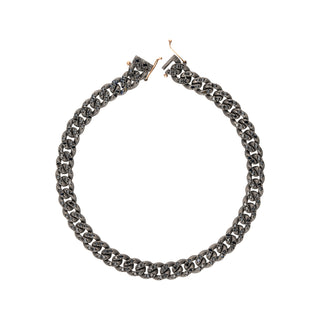 Bracciale T gioielli in titanio con diamanti neri 1,93Ct - Fabiani Gioiellerie