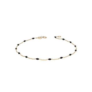 Bracciale Fabiani in oro giallo 9Kt con smalti - Fabiani Gioiellerie