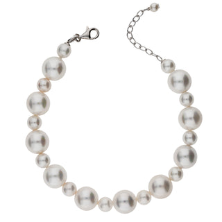 Bracciale Fabiani in argento 925 con perle - Fabiani Gioiellerie