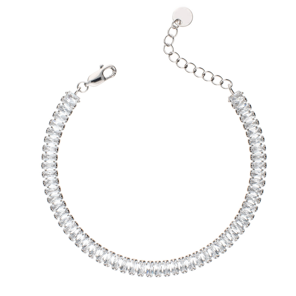 Bracciale Tennis Luxury Zircone Colorato In Argento 925 - Sara Rizzotti - Foto 1