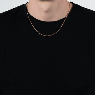 Collana Fabiani in oro giallo 18Kt con chiusura a moschettone - Fabiani Gioiellerie