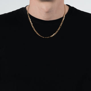 Collana Fabiani in oro giallo 9Kt con lavorazione a catena - Fabiani Gioiellerie