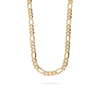 Collana Fabiani in oro giallo 9Kt con lavorazione a catena - Fabiani Gioiellerie