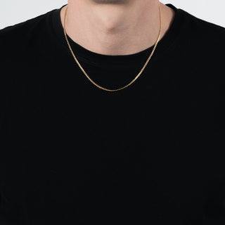 Collana Fabiani in oro giallo 18Kt con lavorazione a catena - Fabiani Gioiellerie