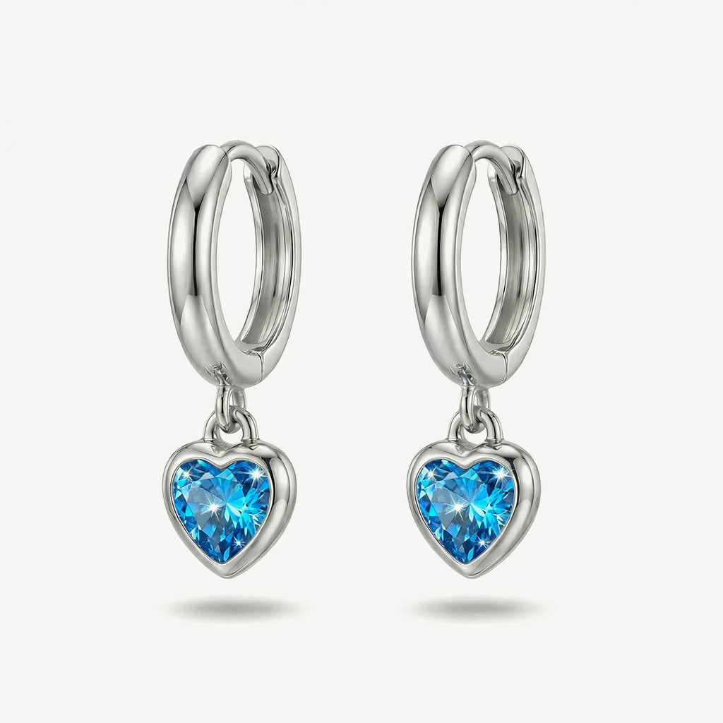 Materia, orecchini in argento 925 a forma di cuore, orecchini per bambini piccoli, 4 x 4 mm, con cofanetto #SO-227 Materia, orecchini in argento 925 a forma di cuore, orecchini per bambini piccoli, 4 x 4 mm, con cofanetto #SO-227