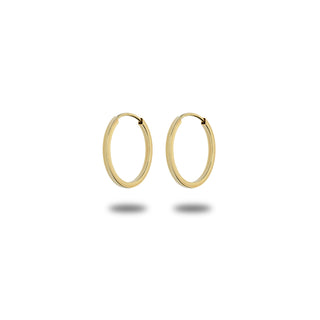 Orecchini Fabiani a Cerchio in Oro Giallo 9Kt