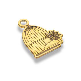 Ciondolo Love Fabiani Violenza Psicologica in oro giallo 18kt