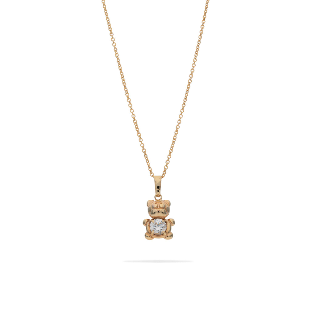 Collana Oro Giallo 9K (375) – Pendente Carissima Gold – Made In Italy – Confezione Regalo