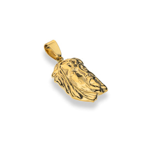 Ciondolo Fabiani medaglia Sacra in oro giallo 18Kt