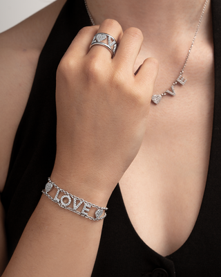 Bracciale Fabiani "Love"