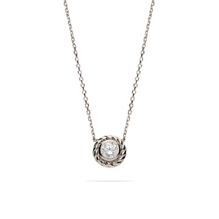 Collana Fabiani in Argento e Zircone