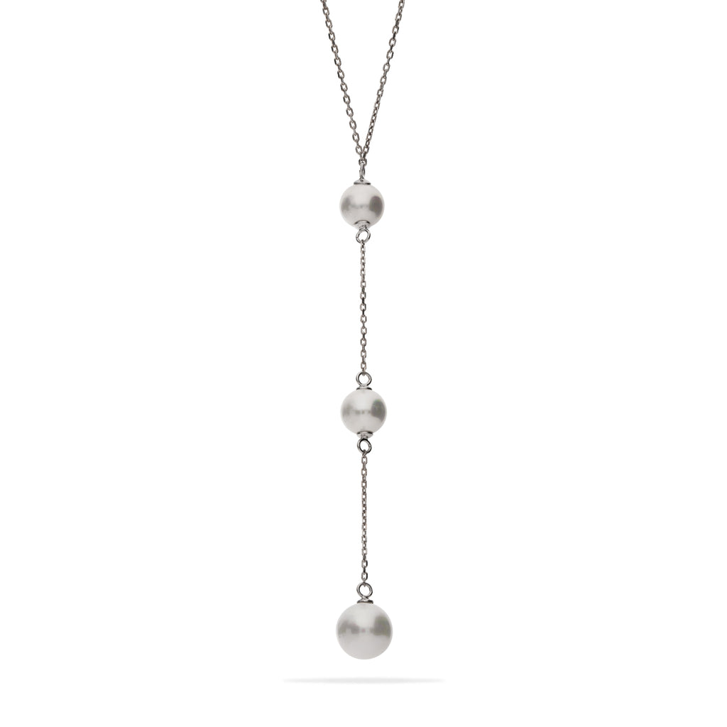 ANCLLO 20 M Di Perline Delicate Perle Decorative Per Forniture Per Feste Di Matrimonio (d'argento - Foto 6