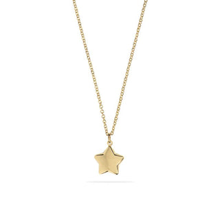 Collana Fabiani in argento con pendente stella in oro giallo 18Kt - Fabiani Gioiellerie