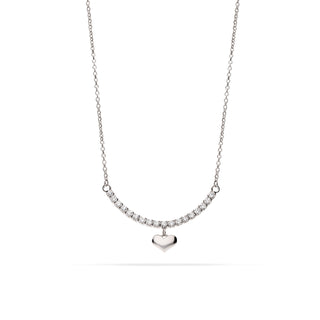 Collana Fabiani con Cuore in Argento 925