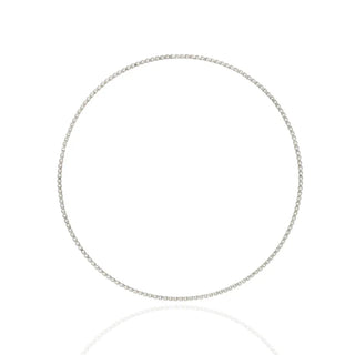 Cavigliera Love Fabiani in oro bianco 18Kt