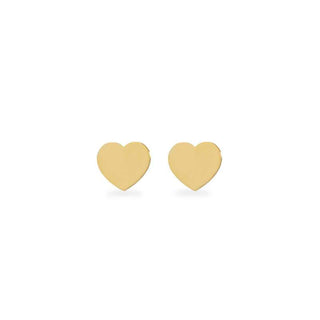 Orecchini Fabiani con cuori in oro giallo 9Kt - Fabiani Gioiellerie