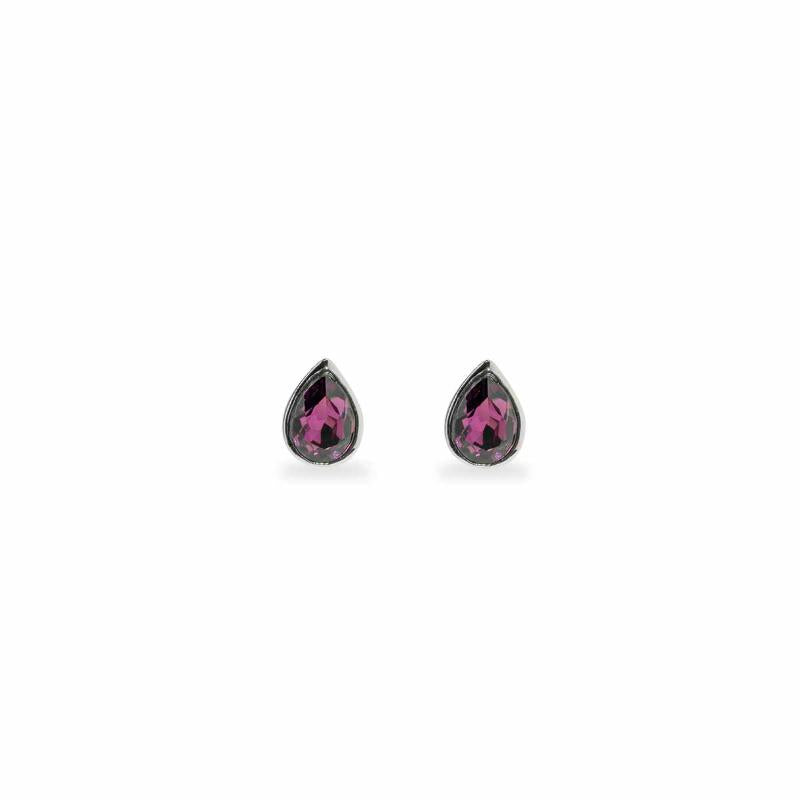 EVER FAITH Orecchini Pendenti In Argento 925 Con Zirconi Trasparenti – Goccia Nuziale, Lunghezza 3cm, In Confezione Regalo Con Panno