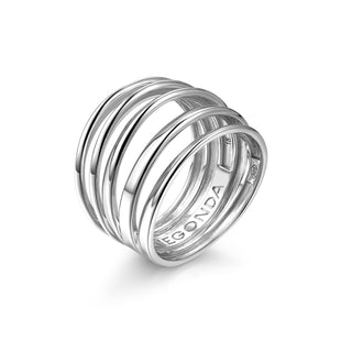 Anello Pianegonda in argento - Fabiani Gioiellerie