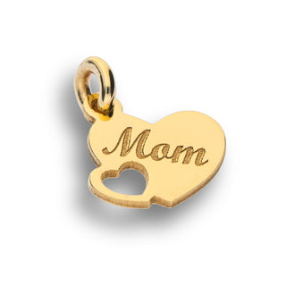Ciondolo Love Fabiani in argento 925 dorato a cuore