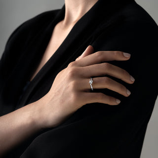 Anello Fabiani solitario con diamante pique' da 0,35 Ct - Fabiani Gioiellerie