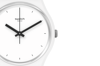Orologio Swatch Think Time White