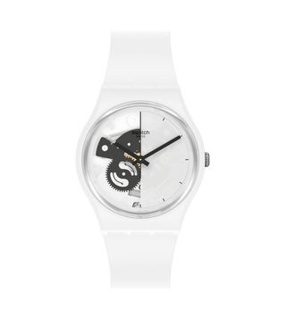 Orologio Swatch Live Time White