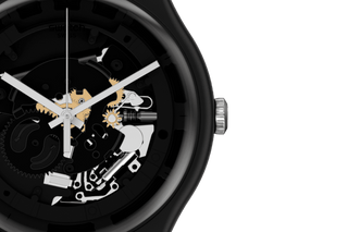 Orologio Swatch Spot Time Black