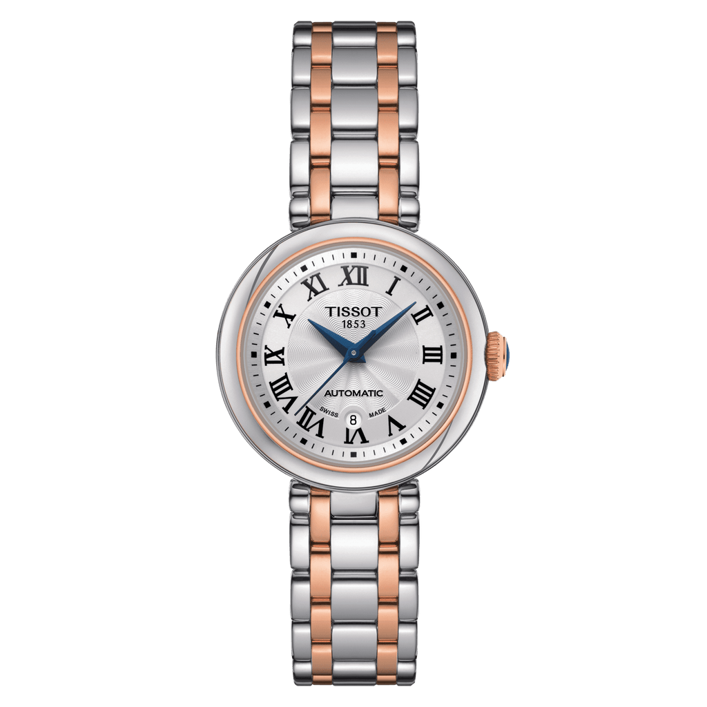 Silver tissot ladies watches discount