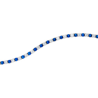 Bracciale Fabiani tennis in argento 925 con zirconi