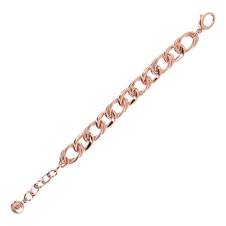 Bracciale Maglia Grumetta Alternata a Doppia Maglia Ovale - Fabiani Gioiellerie