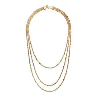 Collana Multifilo Graduata Catena Margherita