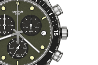 Orologio Swatch Back In Khaki