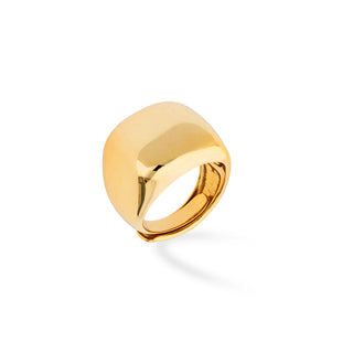 Anello Fabiani a fascia in argento 925 dorato