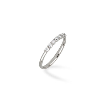 Anello Fabiani riviera in oro bianco 9Kt - Fabiani Gioiellerie