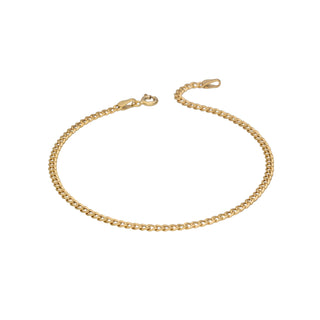 Bracciale Fabiani a catena in oro giallo 9Kt - Fabiani Gioiellerie