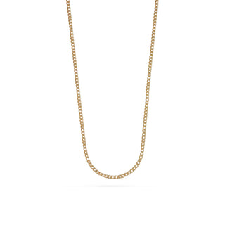 Catena Fabiani maglia groumette in oro giallo 18Kt - Fabiani Gioiellerie