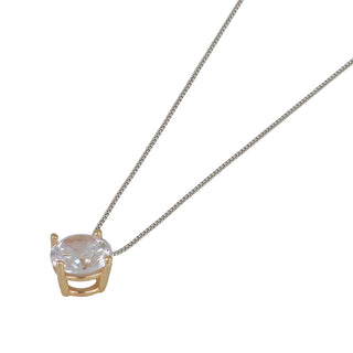 Collana Fabiani punto luce in argento con zircone - Fabiani Gioiellerie
