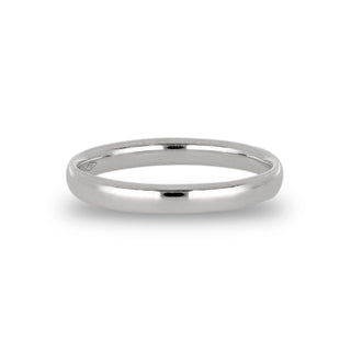 Anello Fede Fabiani comoda in oro bianco 18Kt - Fabiani Gioiellerie